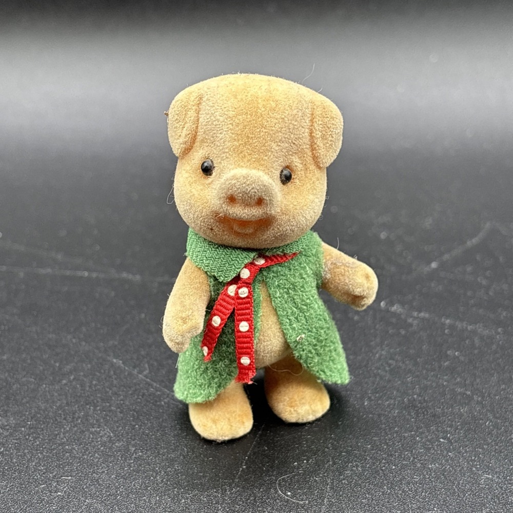 Vtg Pig Characters Barenwald Forest Families Pig Family Baby Kid Pig